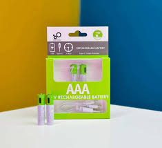 Smartools 1.5V Type-C Rechargeable AAA Batteries (2-Pack) with Type-C Cable